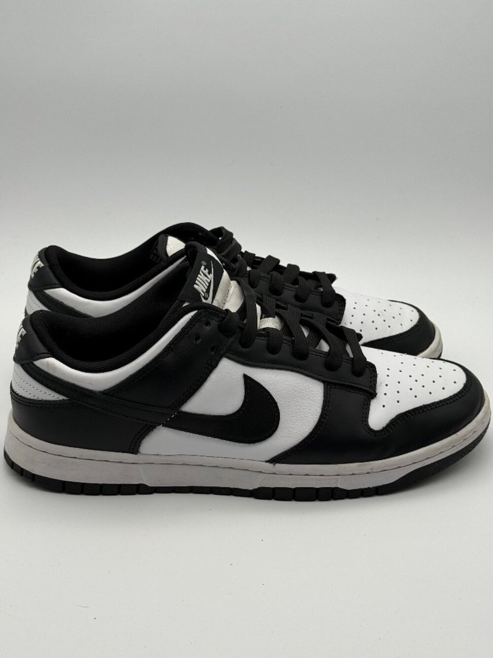 Nike Dunk Low Retro Panda Black White Sneakers Men's Size 10